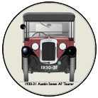 Austin Seven AF Tourer 1930-32 Coaster 6